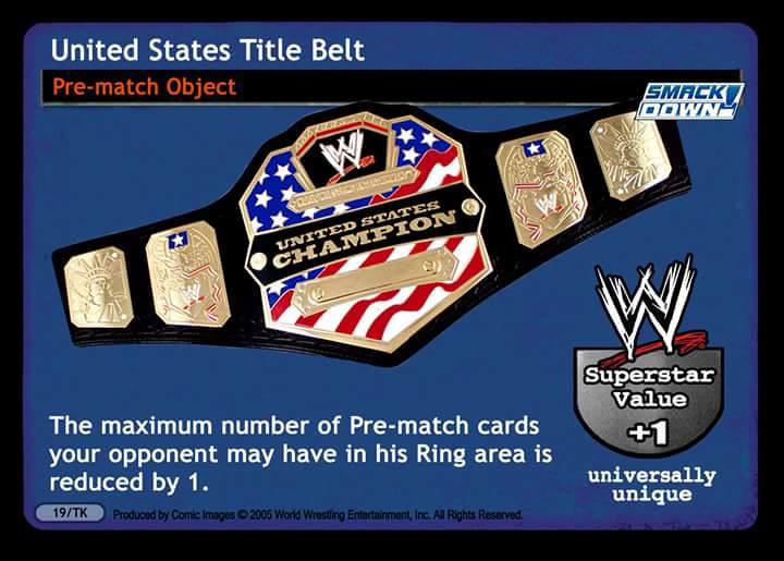 United States Title Belt